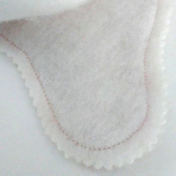 Santa Stockings Mid Century Modern Flocked - Picture 4 of 8